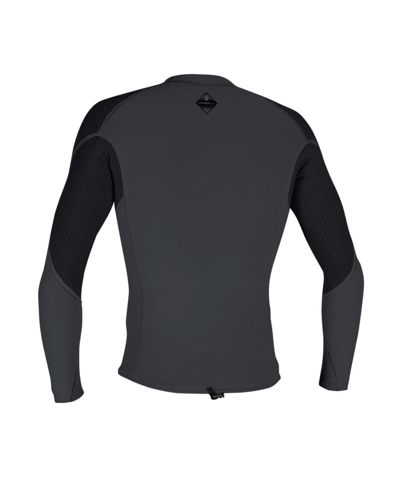 O'Neill Hyperfreak 1.5mm L/S Top (Medium) SAMPLE - Tempered Steel/Graphite