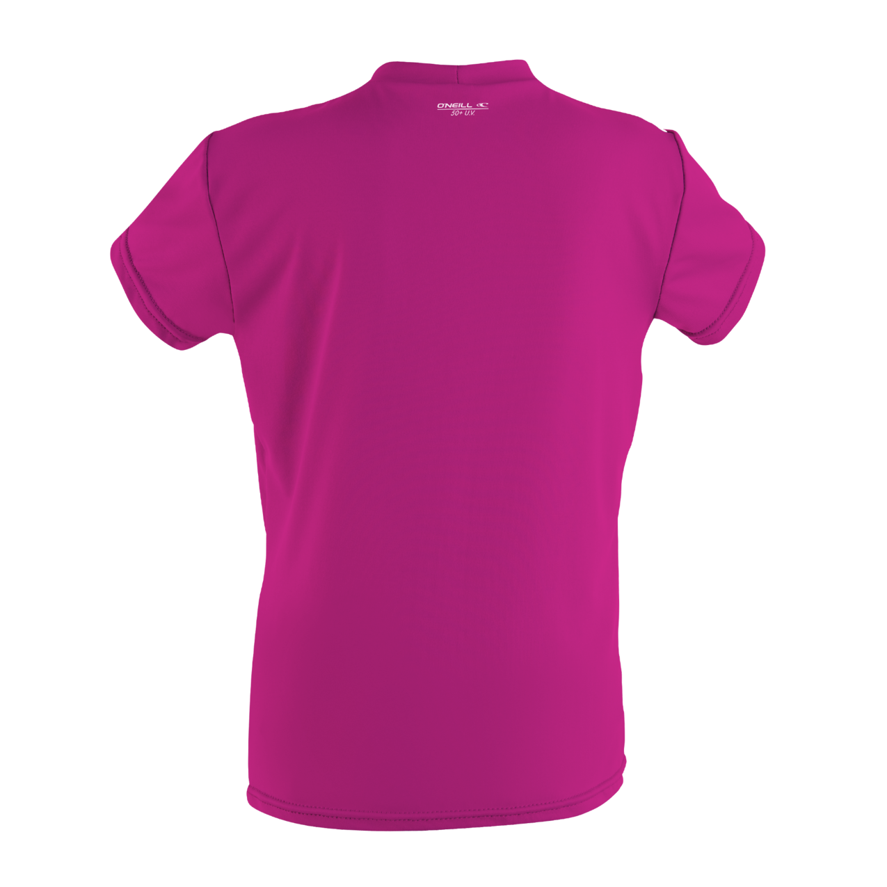 O'Neill O'Zone Toddler Girls Short Sleeve UV Sun Shirt - Berry