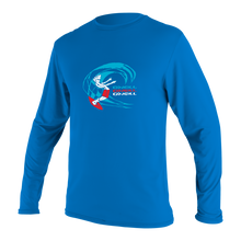 O'Neill O'Zone Toddlers Long Sleeve Boys Sun Shirt - Ocean