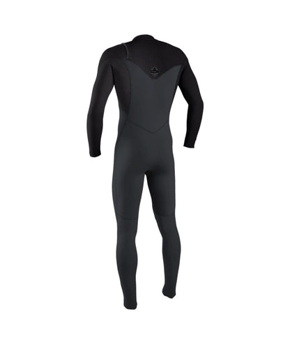 O'Neill Hyperfreak 3/2+mm Chest Zip Wetsuit 2026 - Tempered Steel / Graphite