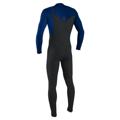 O'Neill Hyperfreak 3/2+mm Chest Zip Wetsuit SAMPLE - Tempered Steel / Twilight Blue