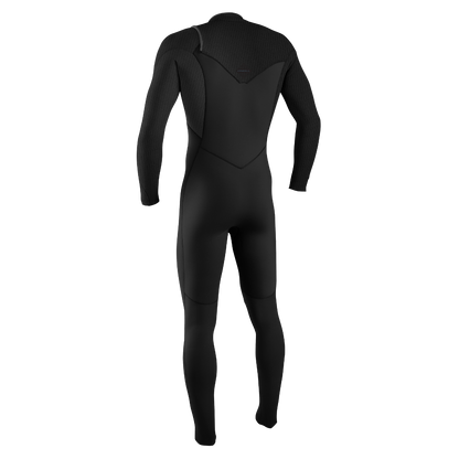 O'Neill Hyperfreak 3/2+mm Men's Chest Zip Wetsuit 2026 - Black