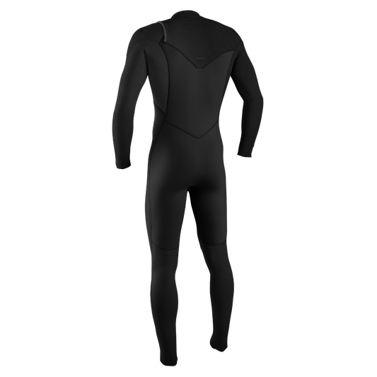 O'Neill Hyperfreak 3/2+mm Men's Chest Zip Wetsuit 2026 - Black