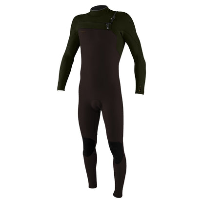 O'Neill Hyperfreak 3/2+mm Chest Zip Wetsuit in Arabica/Ranger