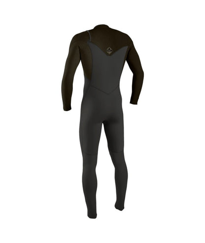 O'Neill Hyperfreak 4/3+mm Chest Zip Wetsuit 2026 - Raven/Army