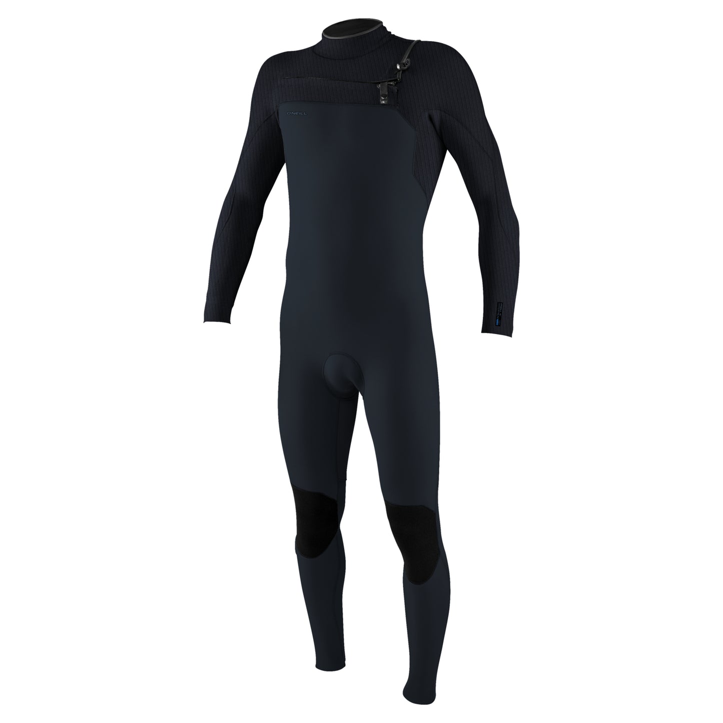 O'Neill Hyperfreak 4/3+mm Chest Zip Wetsuit 2026 - Carbon / Dark Slate