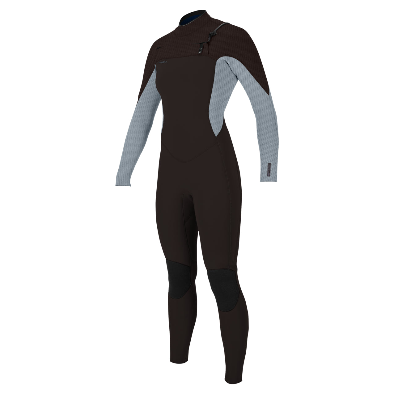 O'Neill Womens Hyperfreak 3/2+mm Chest Zip Wetsuit (UK 10) SAMPLE - Arabica/Tradewinds