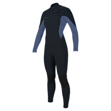 O'Neill Hyperfreak 3/2+mm Chest Zip Womens Wetsuit - Carbon/Lilly