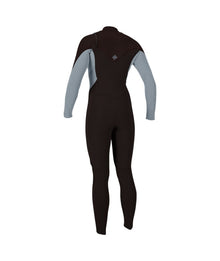 O'Neill Womens Hyperfreak 4/3+mm Chest Zip Wetsuit 2026 - Arabica / Tradewinds