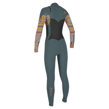 O'Neill Epic 4/3mm Chest Zip Women's Wetsuit 2025 - Shade/Arta Geo