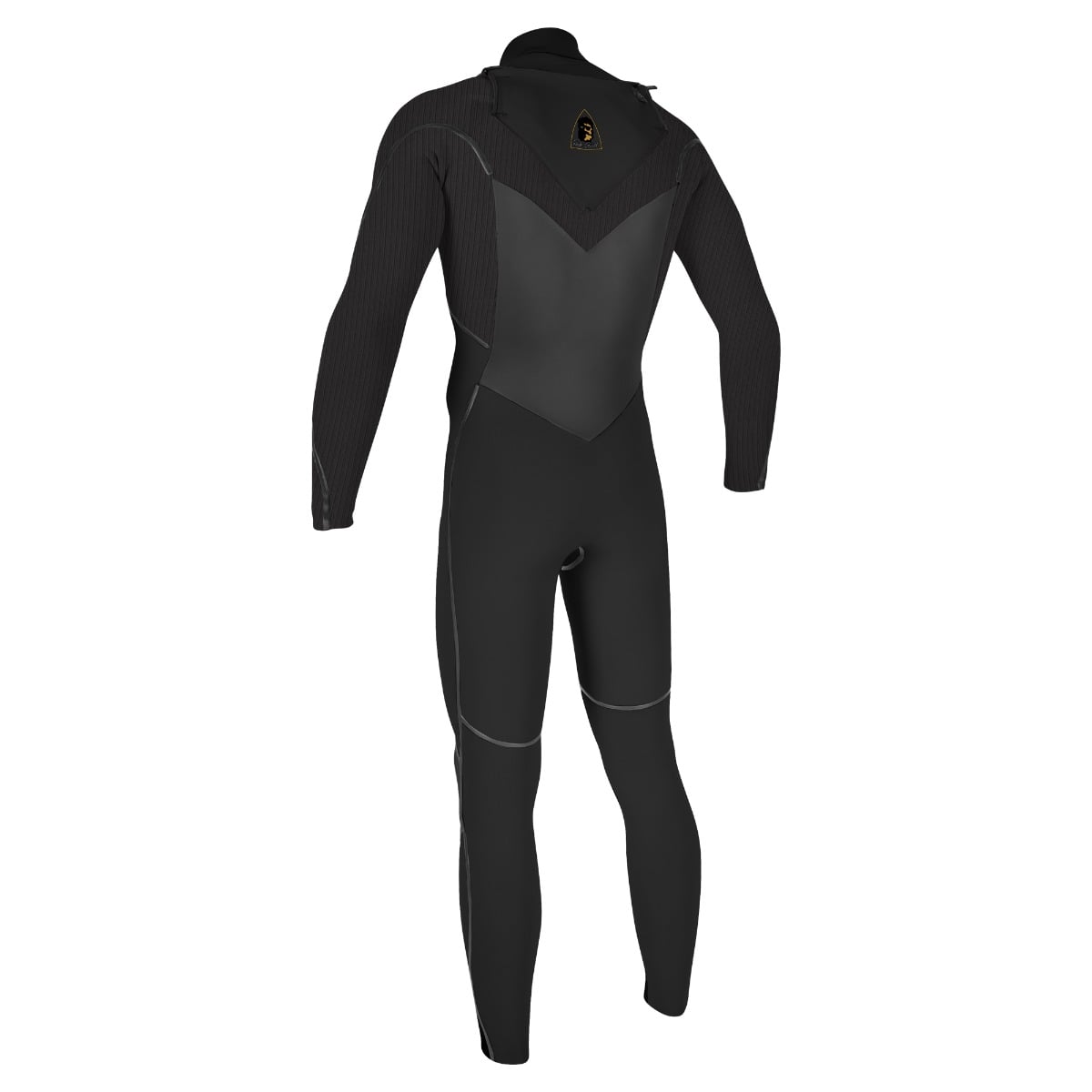 O'Neill Mutant 5/4mm Chest Zip W/Hood (Medium) SAMPLE - Black/Tempered Steel