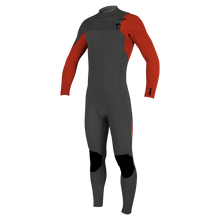 O'Neill Hyperfreak 5/4mm Youth Chest Zip Wetsuit - Raven - Full View