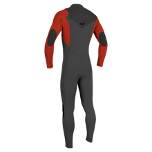 O'Neill Hyperfreak 5/4mm Youth Chest Zip Wetsuit - Raven - Back