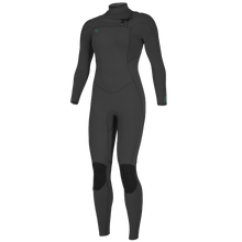 O'Neil Ninja 5/4mm Womens Chest Zip Winter Wetsuit - Black - front
