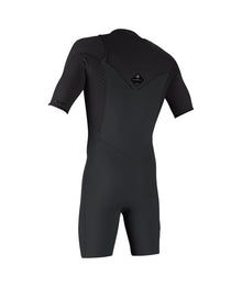 O'Neill Hyperfreak 2mm Chest Zip S/S Shorty 2026 - Tempered Steel / Graphite