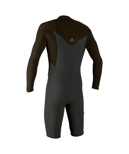 O'Neill Hyperfreak 2mm Chest Zip L/S Shorty 2026 - Raven/Army