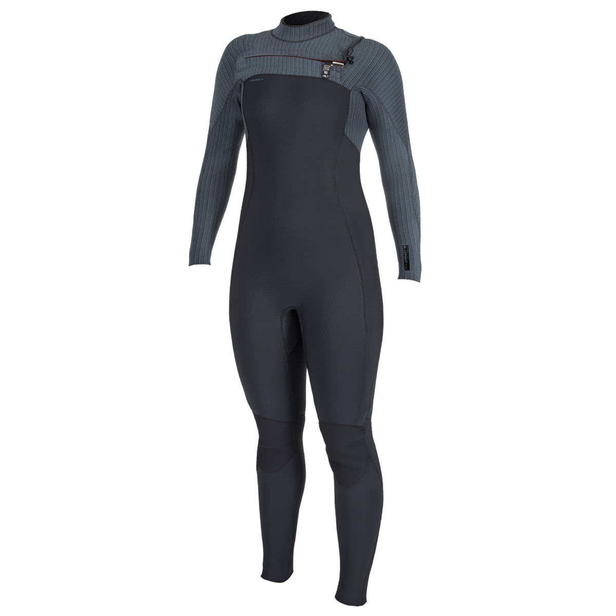 O'Neill Blueprint 4/3+mm Womens Chest Zip Wetsuit - Black/Shade - Front