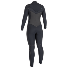 O'Neill Psycho Tech 4/3+mm Womens Chest Zip Wetsuit - Black  - Back