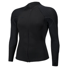 O'Neill Hyperfreak 2/1.5mm Women's Front Zip SAMPLE Wetsuit Jacket 2026 - Black