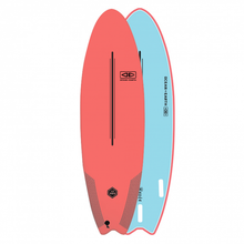 Ocean and Earth Ezi Rider 6'0" Softboard in Coral - Full View