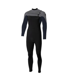 O'Neill Epic 3/2mm Chest Zip Summer Wetsuit in Black/Slate/Smoke