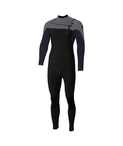 O'Neill Epic 3/2mm Chest Zip Summer Wetsuit in Black/Slate/Smoke