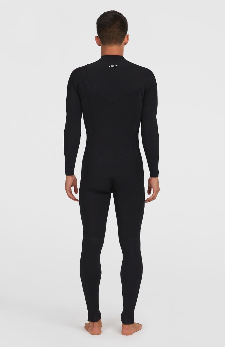 O'Neill Mens Epic 3/2mm Chest Zip Summer Wetsuit - Black - SAMPLE - Medium