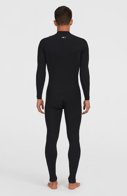 O'Neill Mens Epic 3/2mm Chest Zip Summer Wetsuit - Black - SAMPLE - Medium