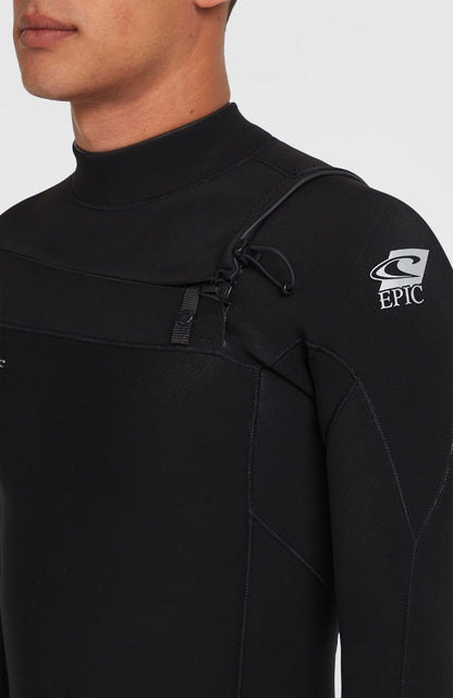 O'Neill Epic 3/2mm Chest Zip Summer Wetsuit 2026 - Black