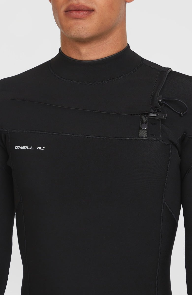 O'Neill Mens Epic 3/2mm Chest Zip Summer Wetsuit - Black - SAMPLE - Medium