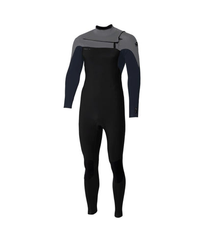 O'Neill Epic 4/3mm Chest Zip Wetsuit in Black / Slate / Smoke