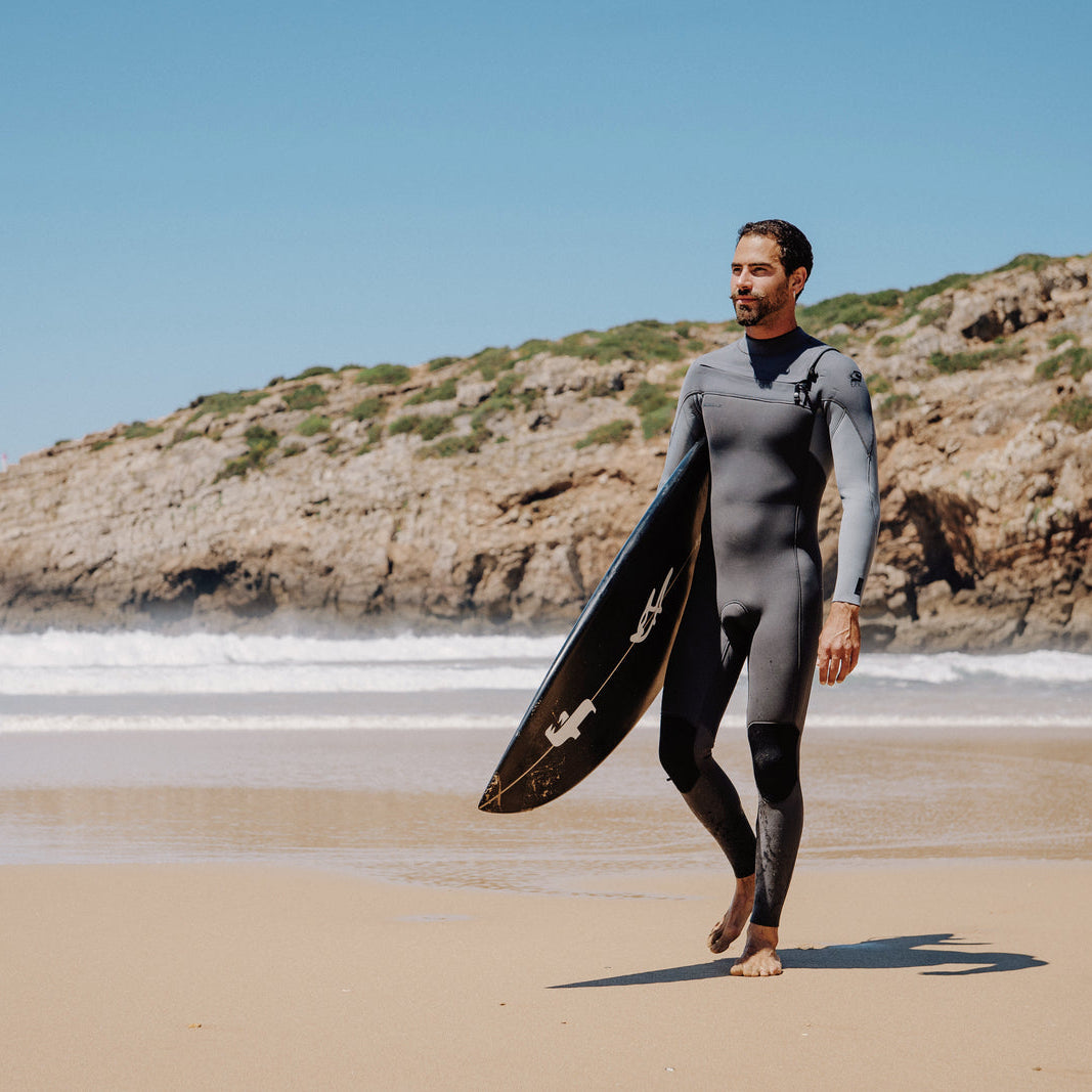 O'Neill Epic 4/3mm Chest Zip Wetsuit SAMPLE - Tempered Steel / Smoke / Graphite