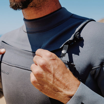 O'Neill Epic 4/3mm Chest Zip Wetsuit SAMPLE - Tempered Steel / Smoke / Graphite