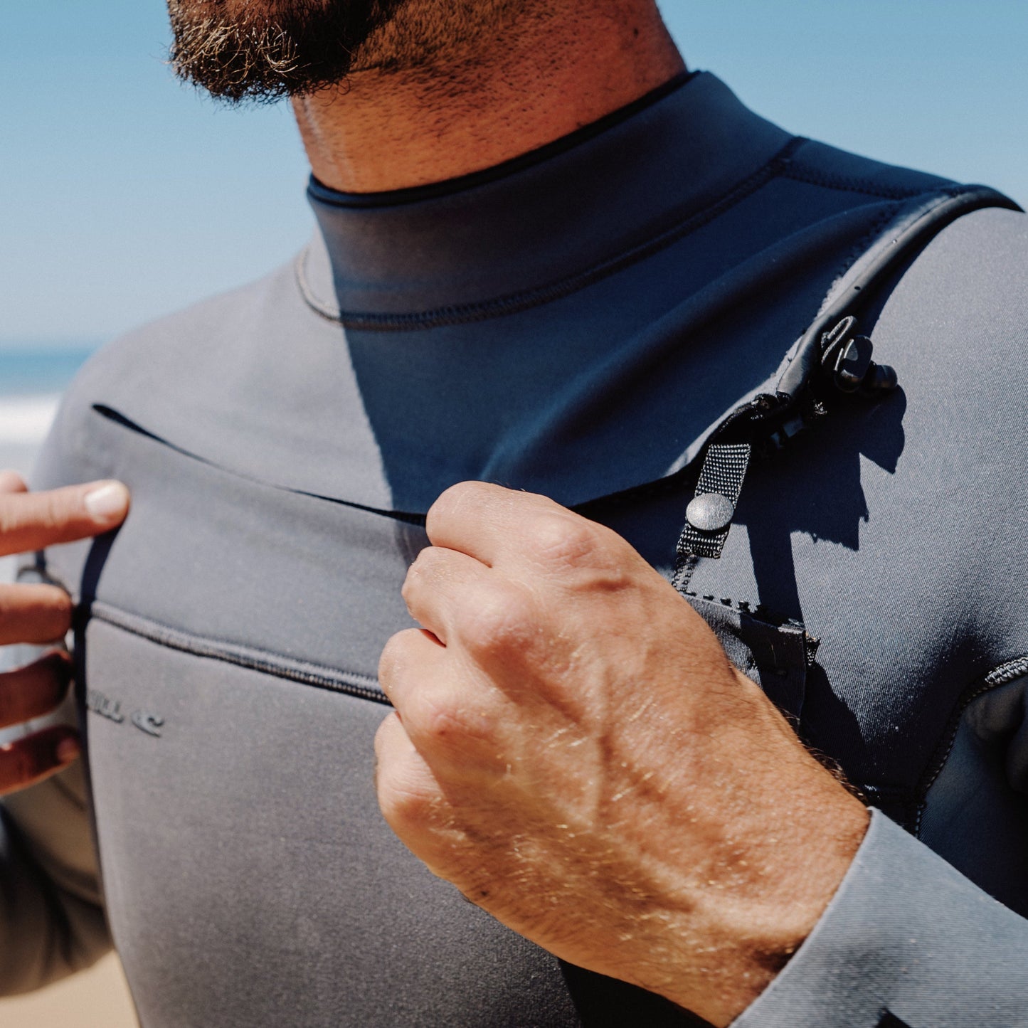 O'Neill Epic 5/4mm Chest Zip Winter Wetsuit 2026 - Tempered Steel / Smoke / Graphite