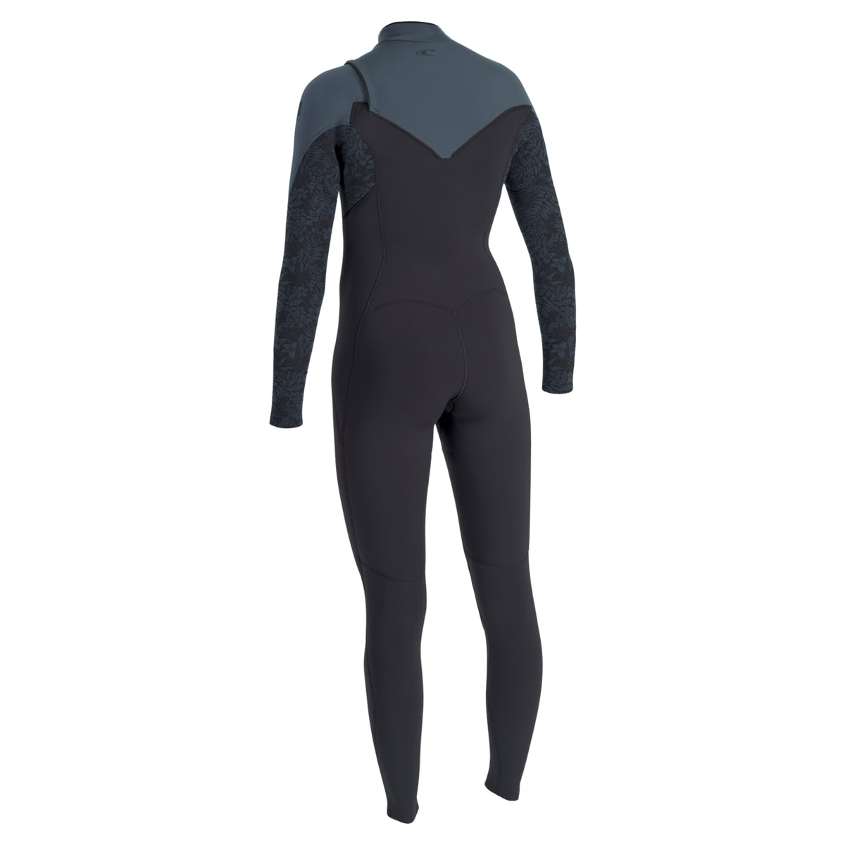 O'Neill Womens Epic 3/2mm Chest Zip Summer Wetsuit 2026 - Tempered Steel / Shaded Island Sky / Shade
