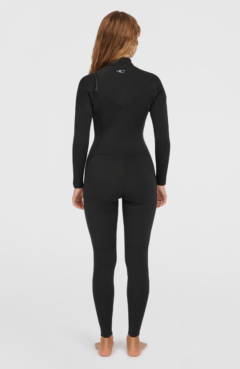 O'Neill Epic 3/2mm Women's Chest Zip Summer Wetsuit 2025 - Black