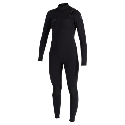 O'Neill Epic 4/3mm Womens Chest Zip Wetsuit - Black