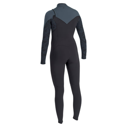 O'Neill Womens Epic 5/4mm Chest Zip Winter Wetsuit 2026 - Tempered Steel / Shaded Island / Shade