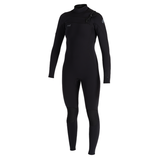 O'Neill Epic 5/4mm Womens Chest Zip Winter Wetsuit - Black