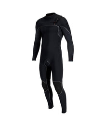 O'Neill Hyperfreak Fire 3/2+mm Chest Zip Wetsuit 2026 - Black
