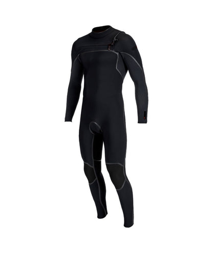 O'Neill Hyperfreak Fire 3/2+mm Chest Zip Wetsuit 2026 - Black