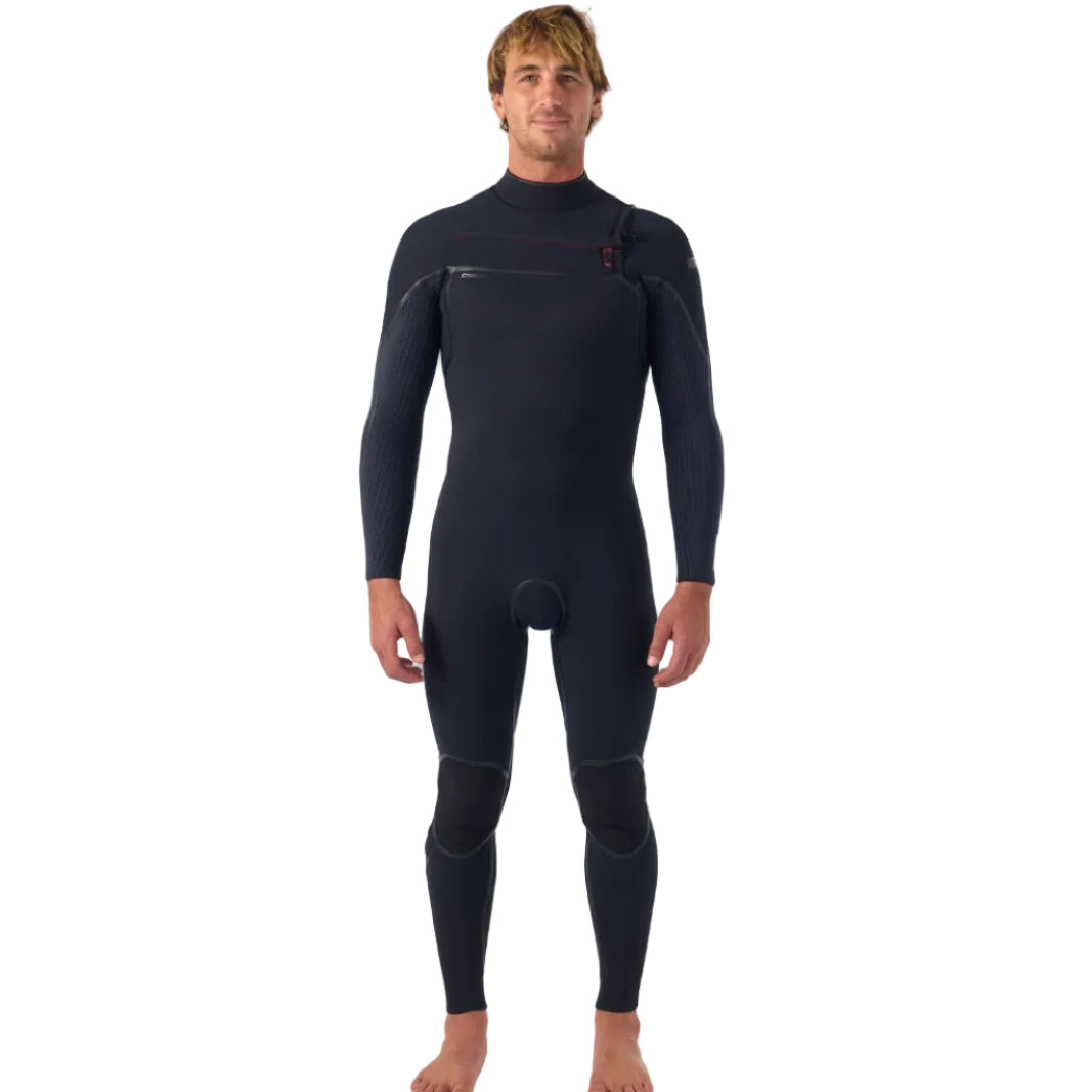 O'Neill Hyperfreak Fire 4/3mm Chest Zip Wetsuit SAMPLE - Black