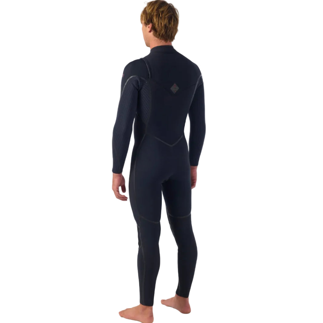 O'Neill Hyperfreak Fire 4/3mm Chest Zip Wetsuit SAMPLE - Black