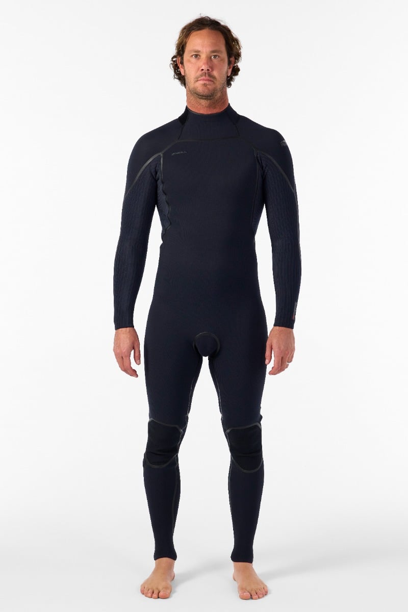O'Neill Hyperfreak Fire 4/3+mm Back Zip Wetsuit 2026 - Black