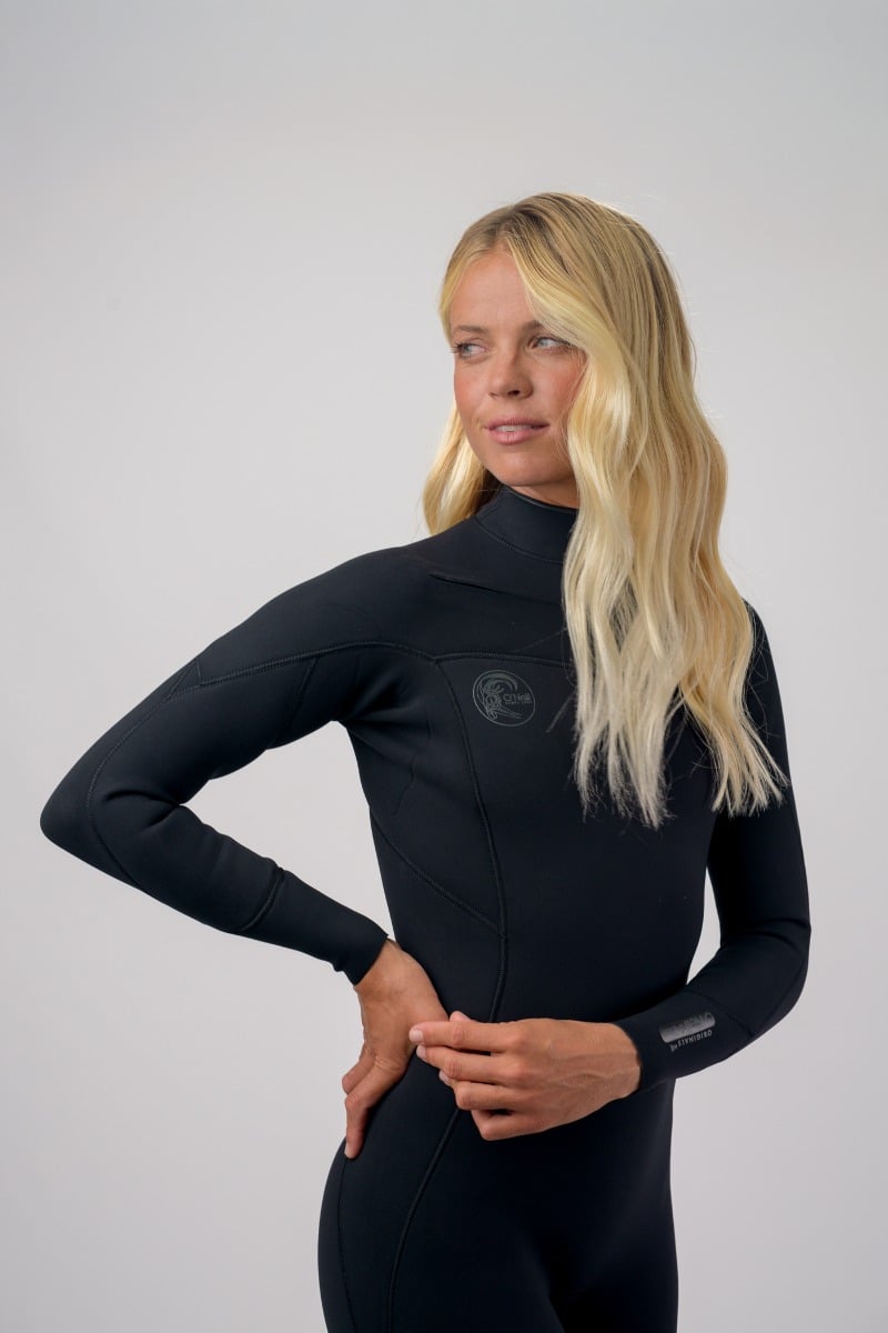 O'Neill Womens O'Riginal RG8 3/2mm Chest Zip Wetsuit (UK 10) SAMPLE - Black