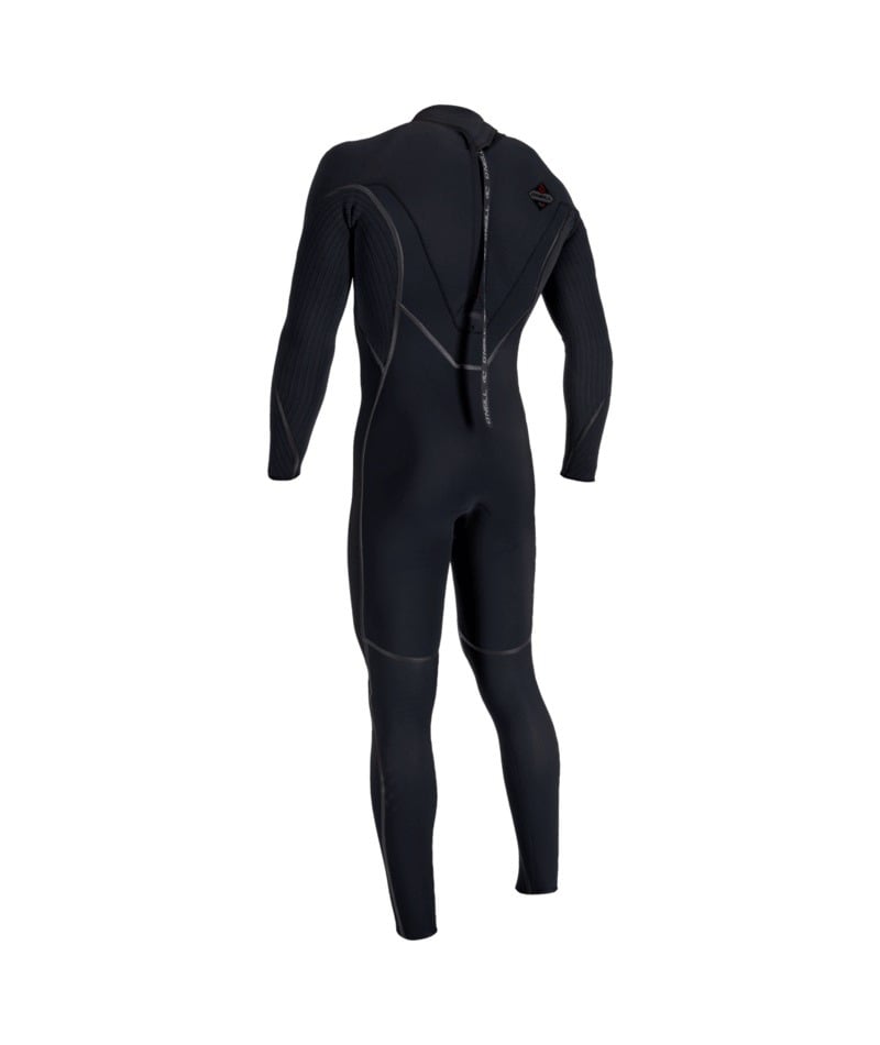 O'Neill Hyperfreak Fire 5/4+mm Back Zip Winter Wetsuit 2026 - Black