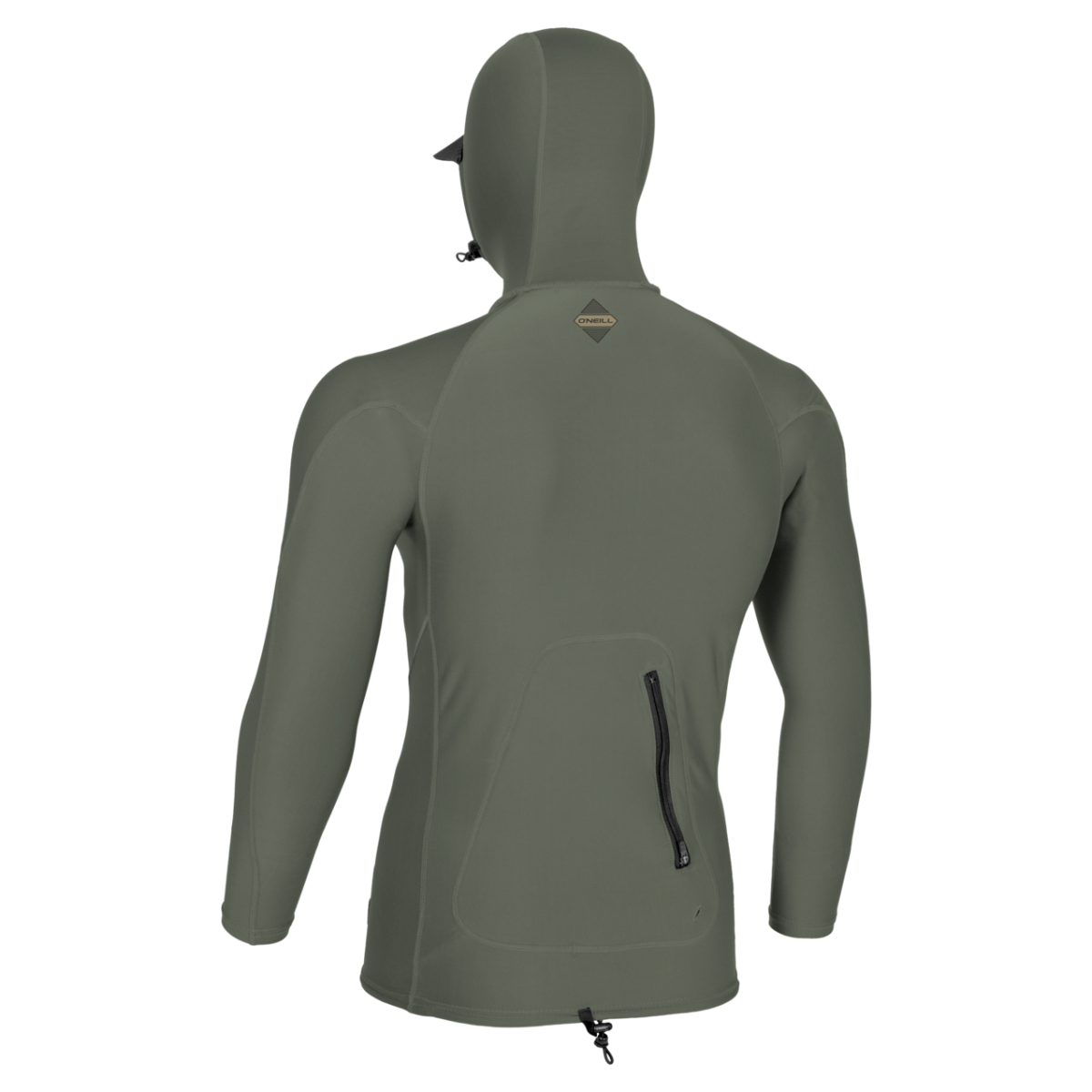 O'Neill Hyperfreak Skins Long Sleeve Mens Rash Guard W/Hood (Medium) SAMPLE  - Chimera