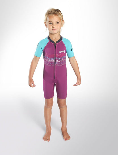 C-Skins Girls Shortie Toddlers Wetsuit 2020 / Age 4 / Pink