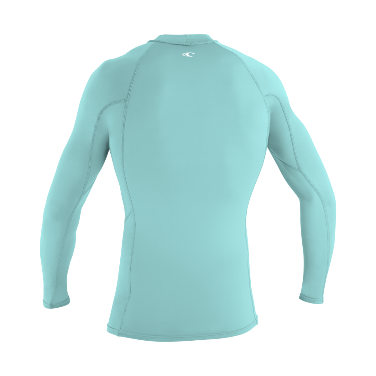O'Neill Basic Skins Mens Long Sleeve Rash Guard (Medium) SAMPLE  - Canal Blue
