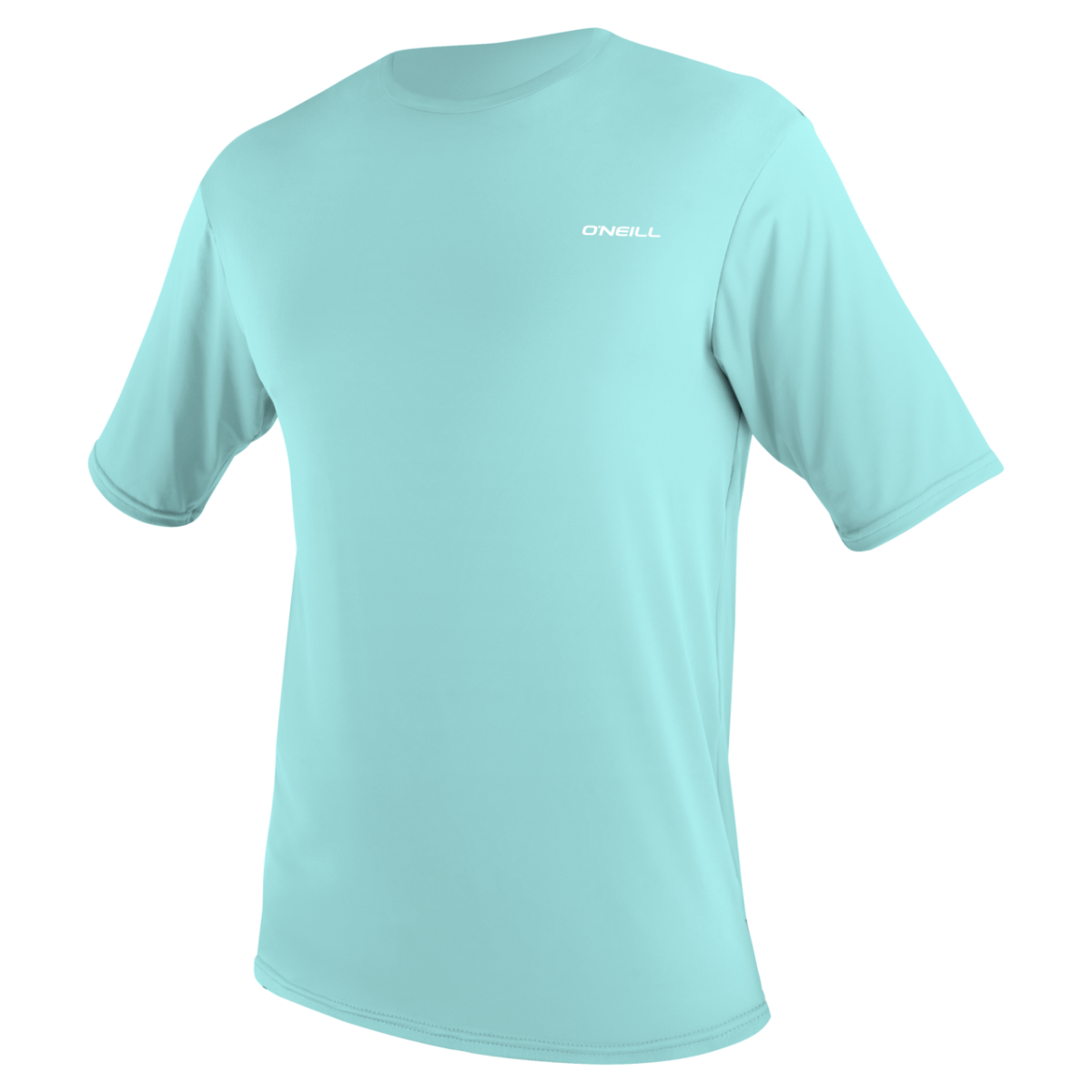 O'Neill Basic Skins Mens Short Sleeve Sun Shirt (Medium) SAMPLE - Canal Blue